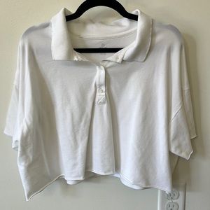 Aerie Offline Crop Polo